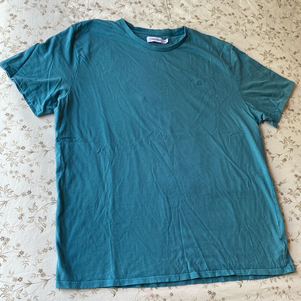 Calvin Klein Blue Short Sleeve Tee